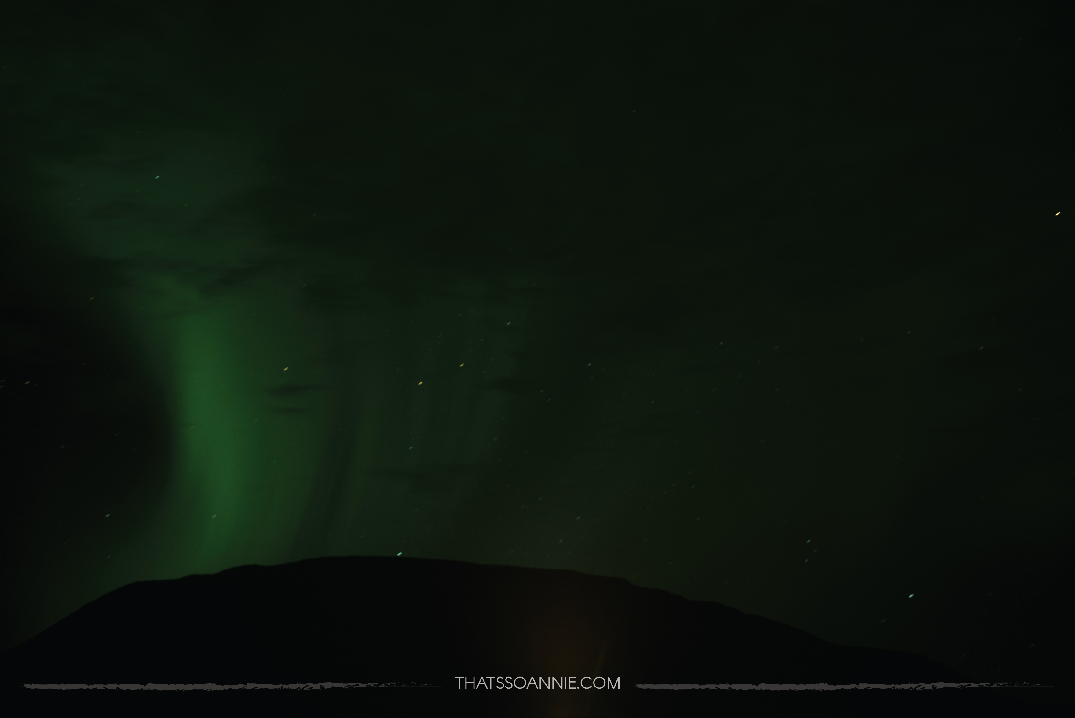 Not too bad for our first Northern Lights photo trial huh? 