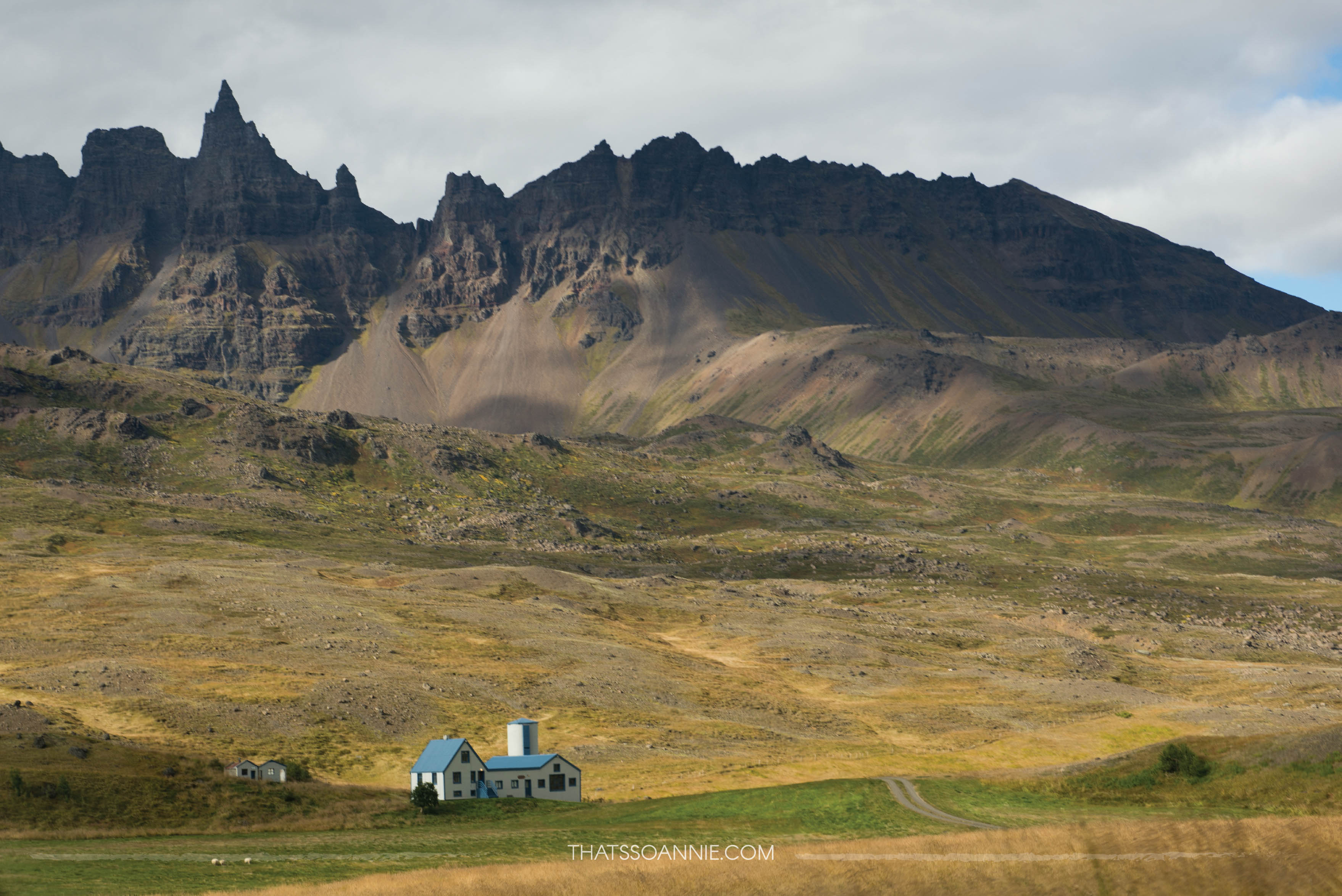 We imagined the lives of people living in houses so isolated from the rest of the world, with their sheep and horses. :)