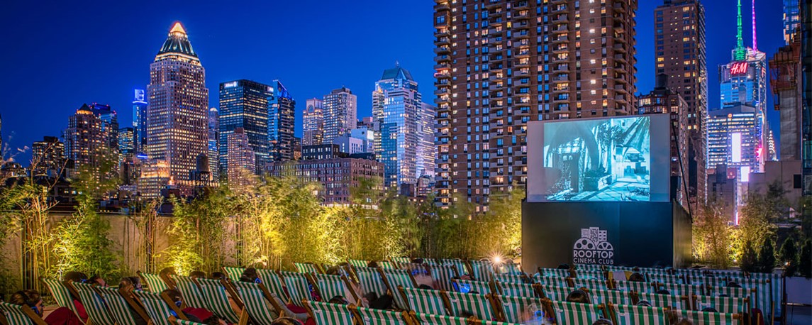 #justNYCthings: Rooftop Cinema!