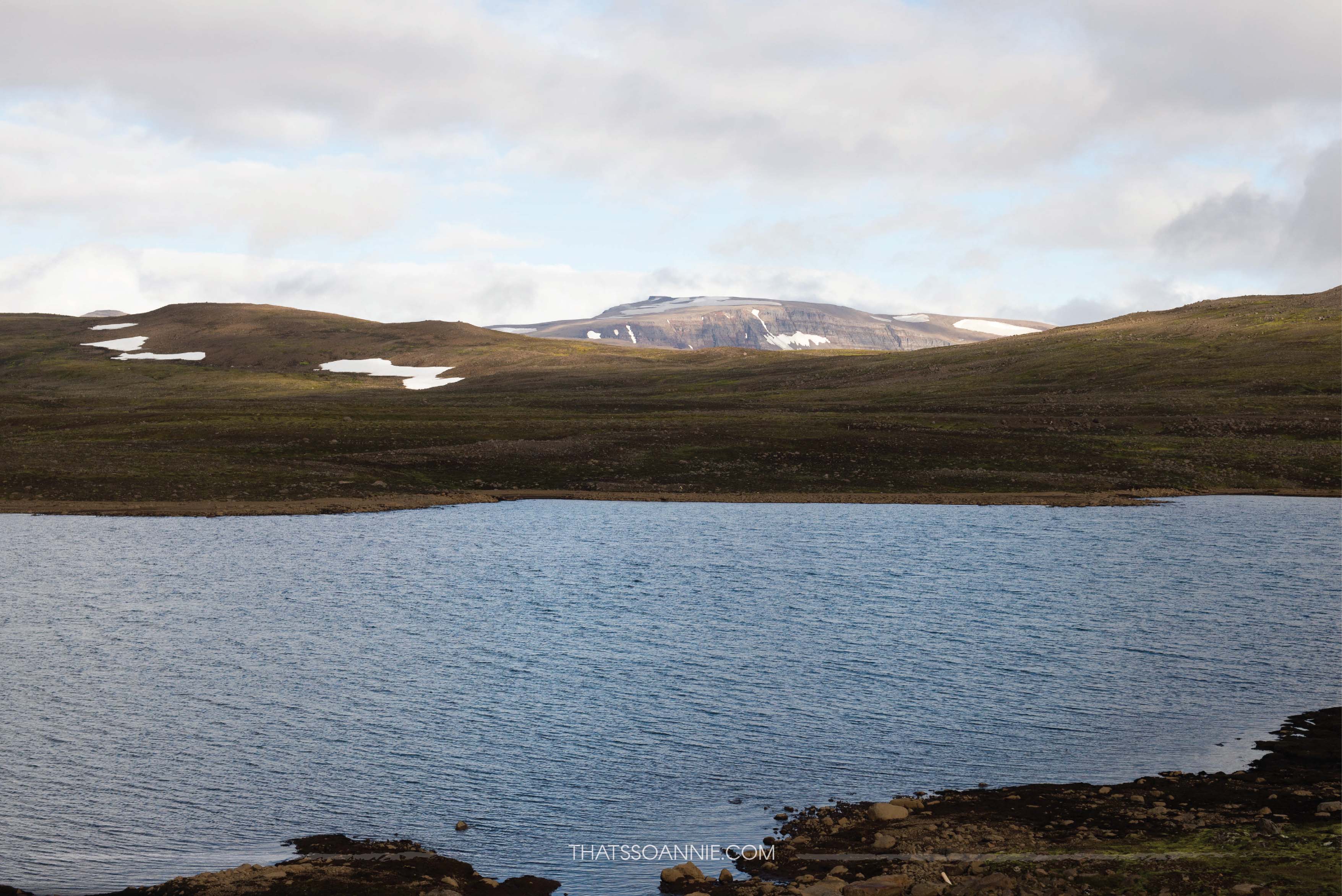 The secret lake in the mountains, Heiðarvatn